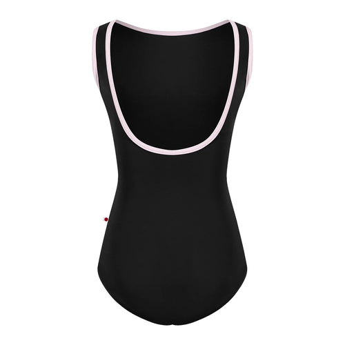 Girls Black "Sofiane/N-Black/N-Rose" Ballet Onesies