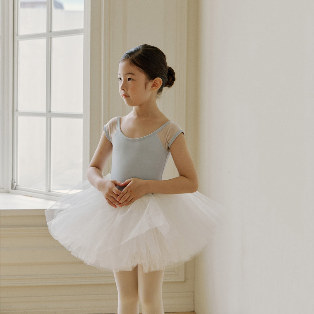 Girls Blue Ballet Tutu Skirt