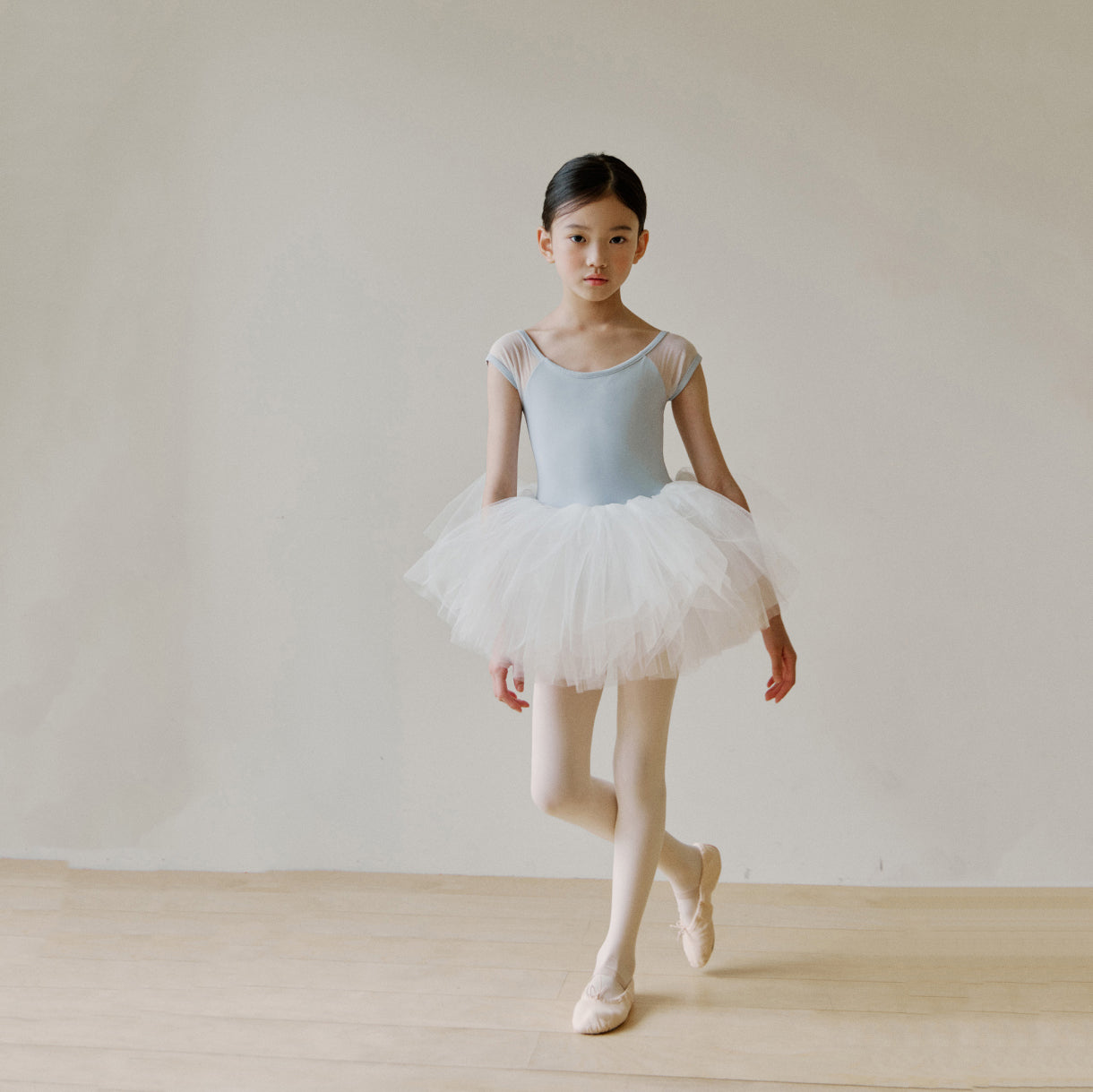 Girls Blue Ballet Tutu Skirt