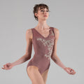 Women Rose Ballet Onesies(Violette/105 Wild Rose)