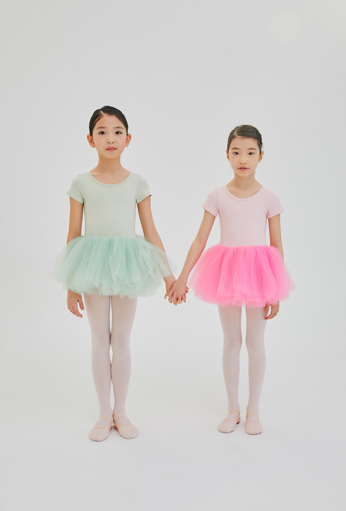 Girls Green Ballet Onesies