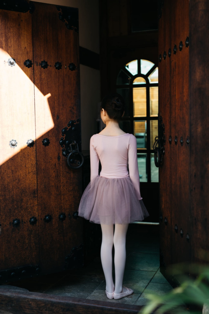 Girls Pink Ballet Set