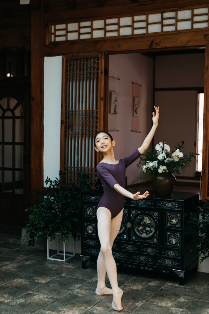 Girls Purple Ballet Onesies