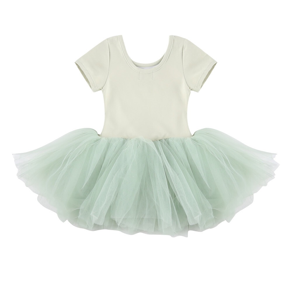 Girls Green Ballet Onesies