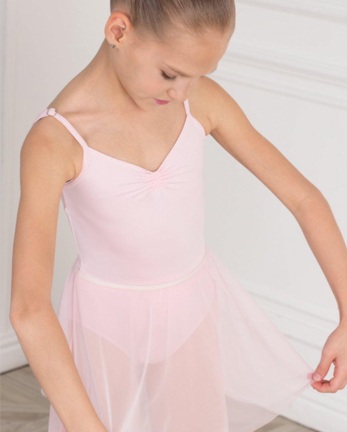 Girls Pink Ballet Skirt