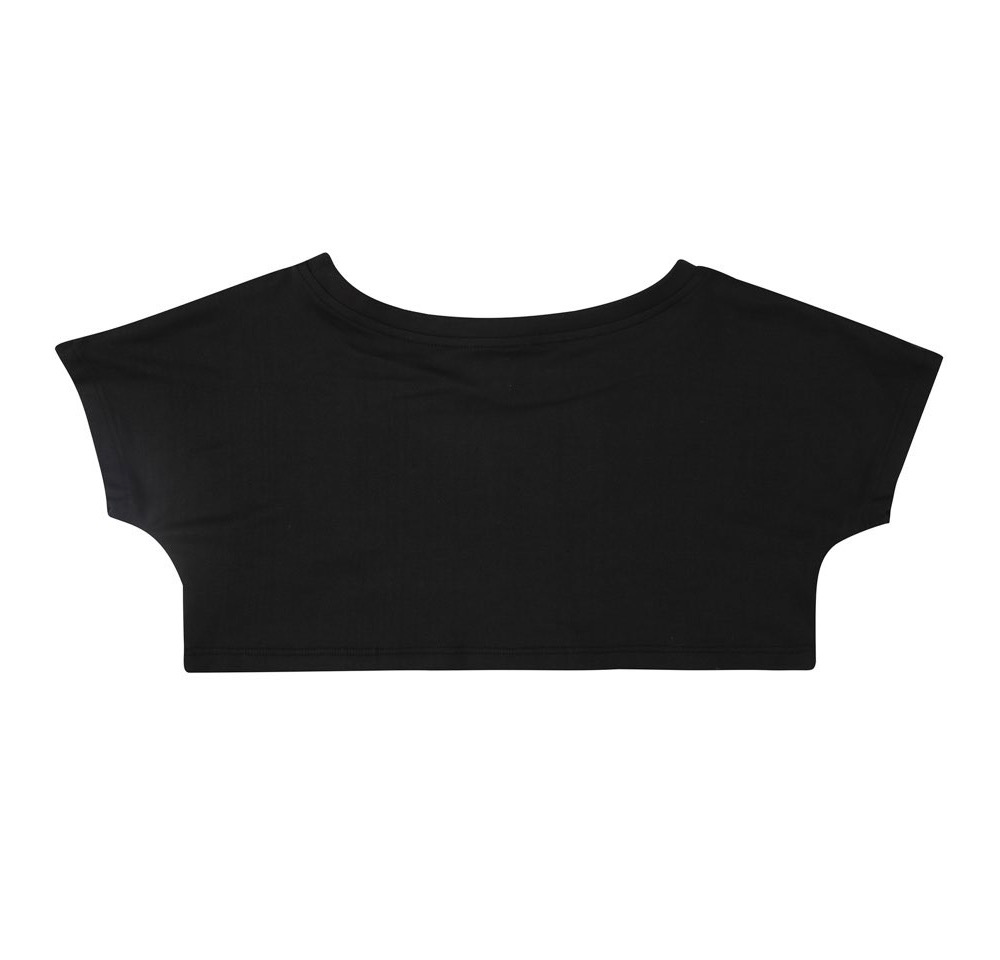 Girls Black Ballet Tops