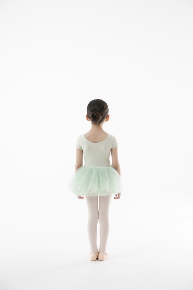 Girls Green Ballet Onesies
