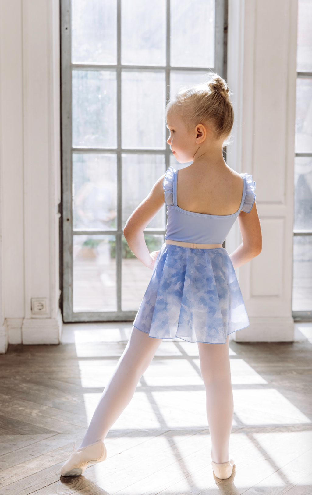 Girls Blue Ballet Onesies