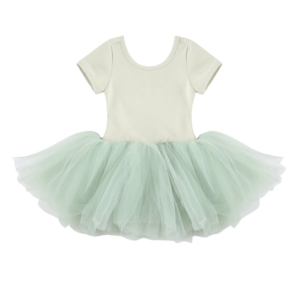 Girls Green Ballet Onesies