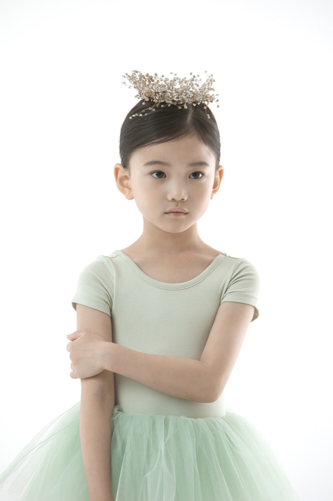 Girls Green Ballet Onesies