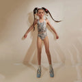 Girls Multicolor Ballet Onesies