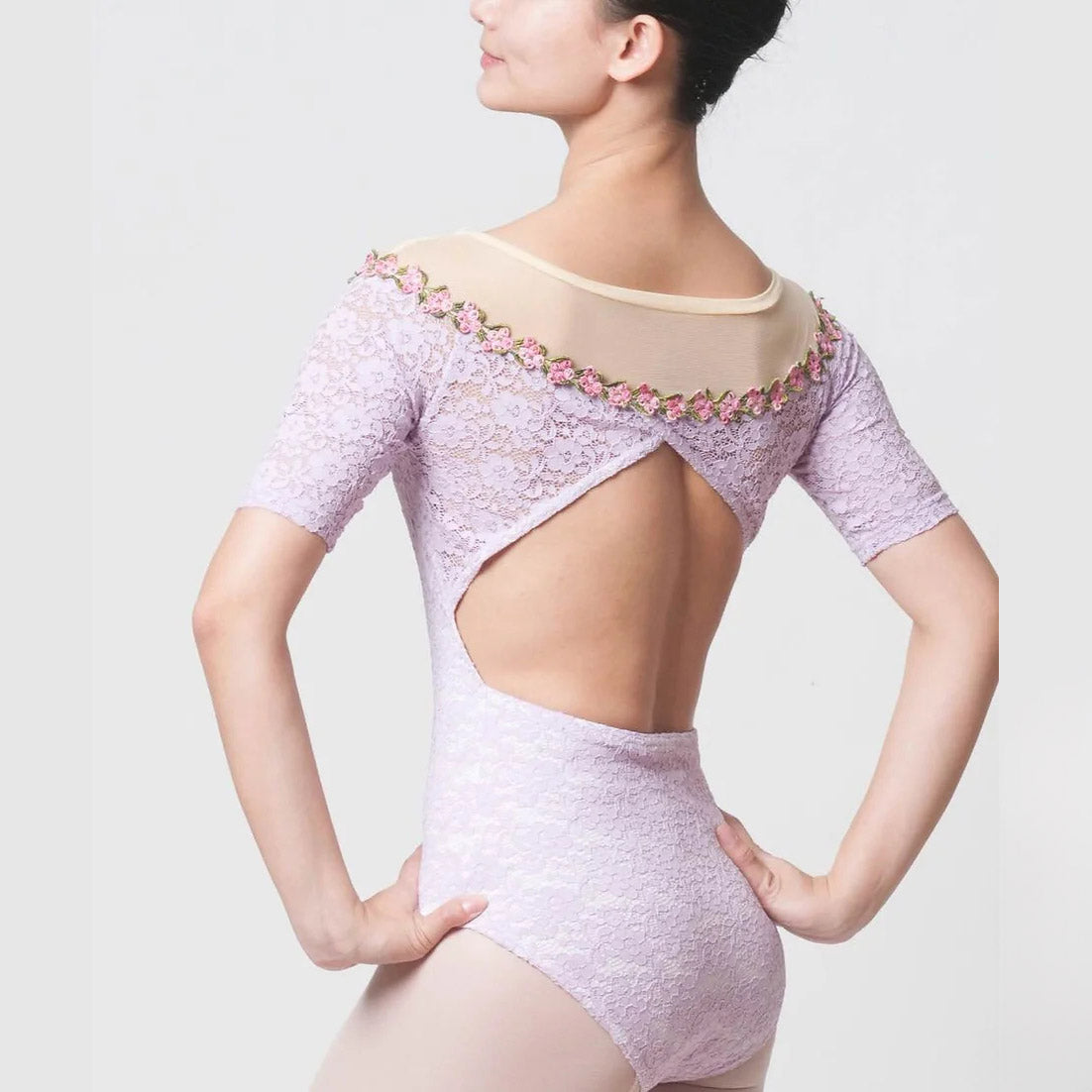 Girls Lavender Ballet Onesies(1507/lavender)