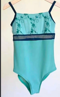 Girls Green "BRIGID" Ballet Onesies(KC17038-C78/L16+TRD14+TP27)