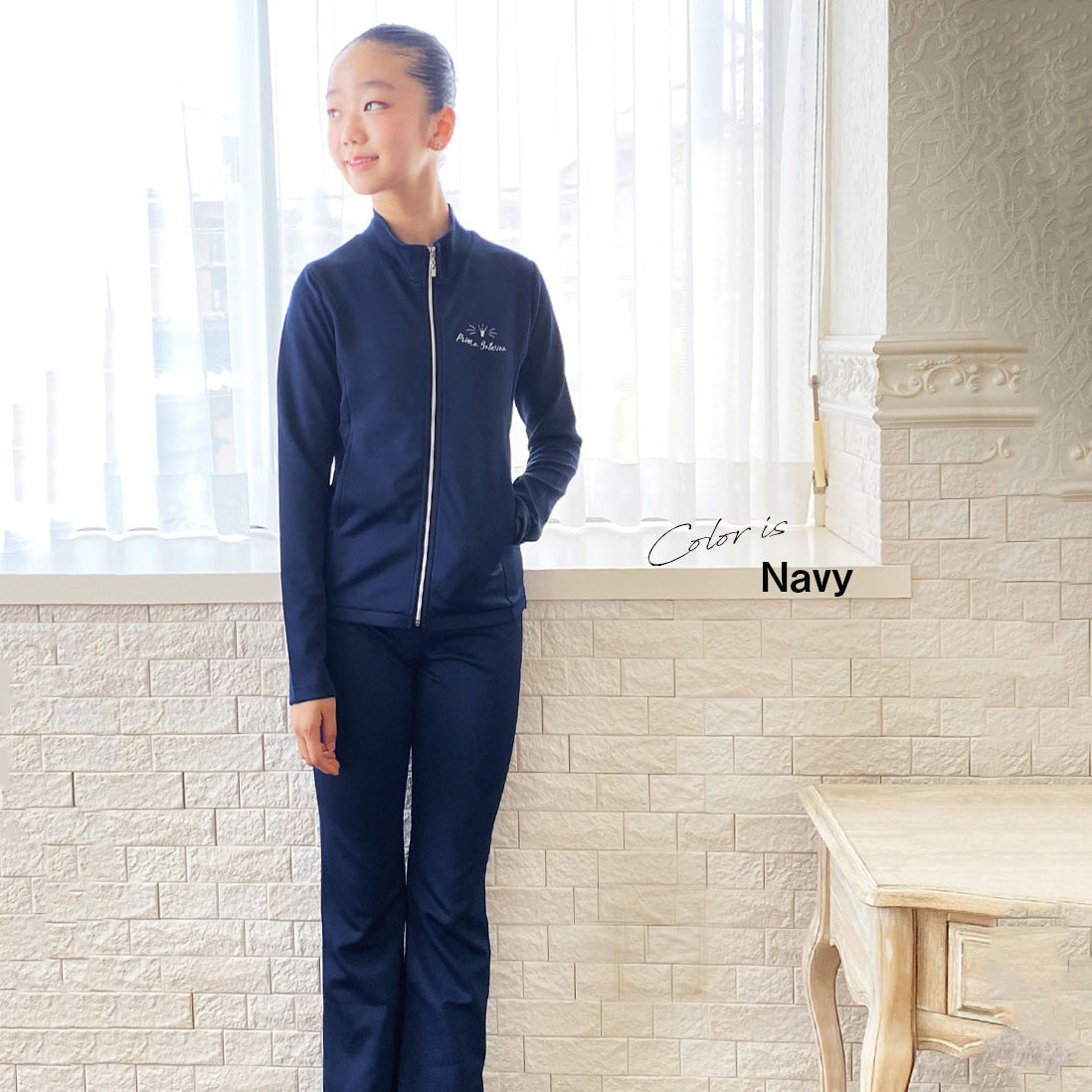 Stephanie-Girls Navy"abby-w13/navy"Ballet Set