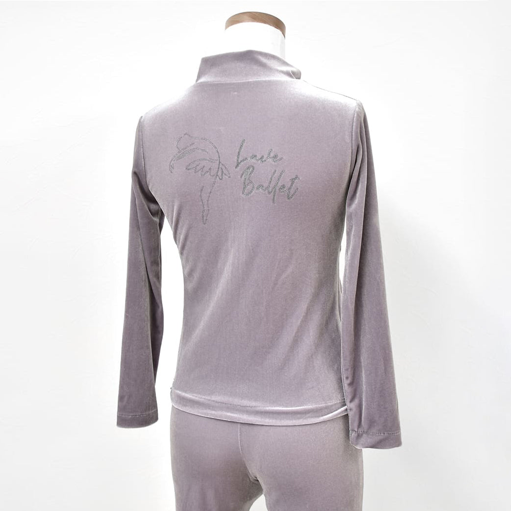 Alisa Zhang-Girls Purple Gray"abby-w21/Purple Gray"Ballet Set