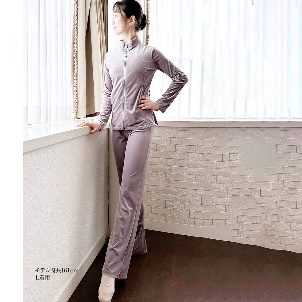 Alisa Zhang-Girls Purple Gray"abby-w21/Purple Gray"Ballet Set