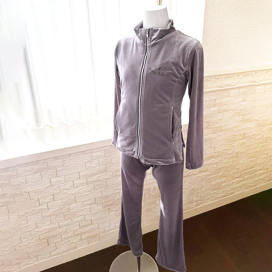 Alisa Zhang-Girls Purple Gray"abby-w21/Purple Gray"Ballet Set