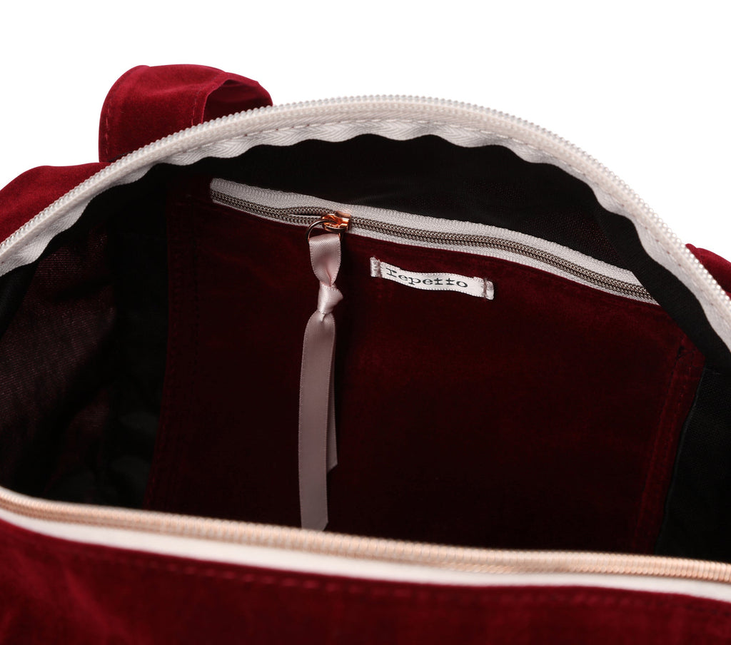 Girls Burgundy Ballet Bag