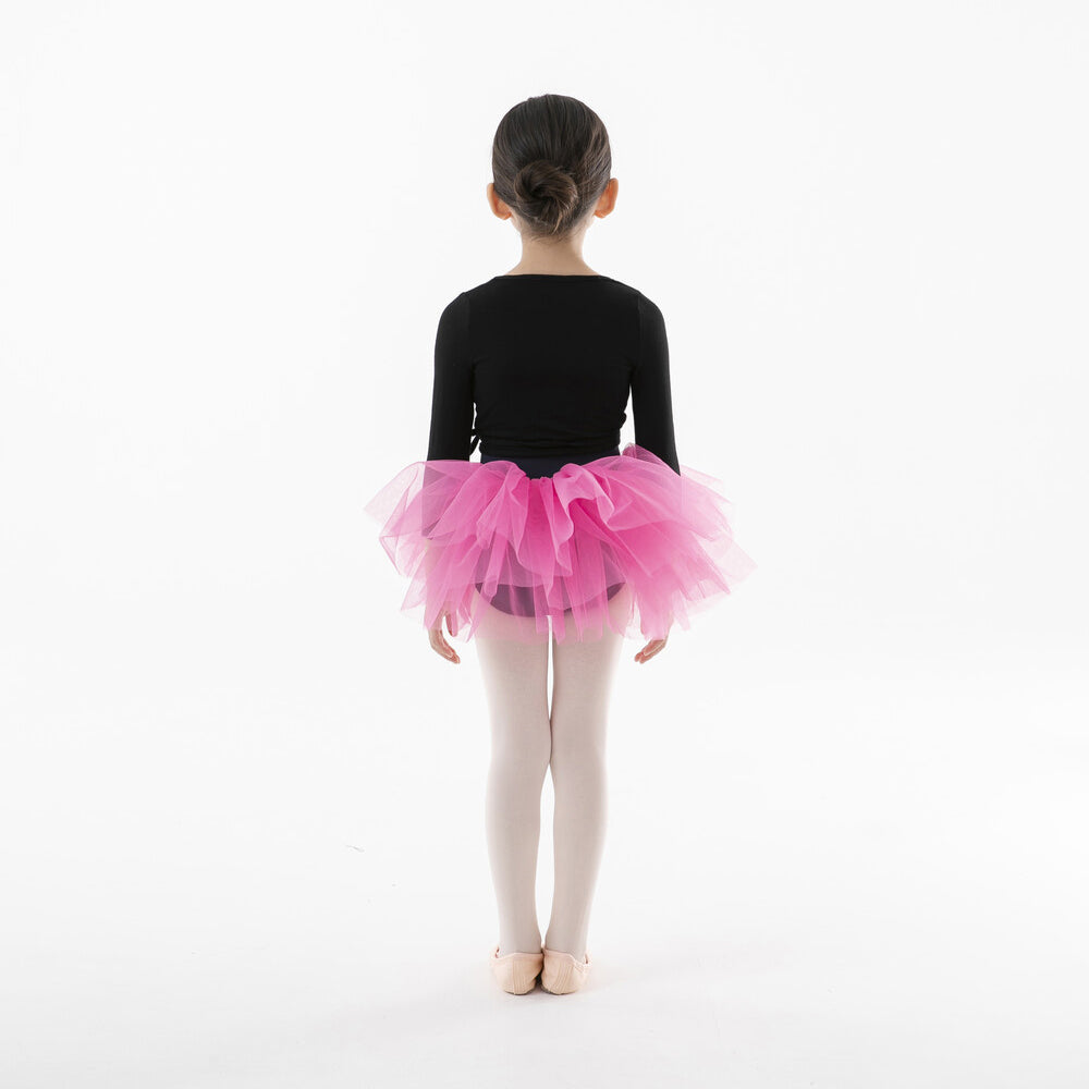 Girls Black Ballet Cardigan