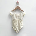 Girls Yellow "AFRODITE" Ballet Onesies(KC17080-C31/L02+PD01)