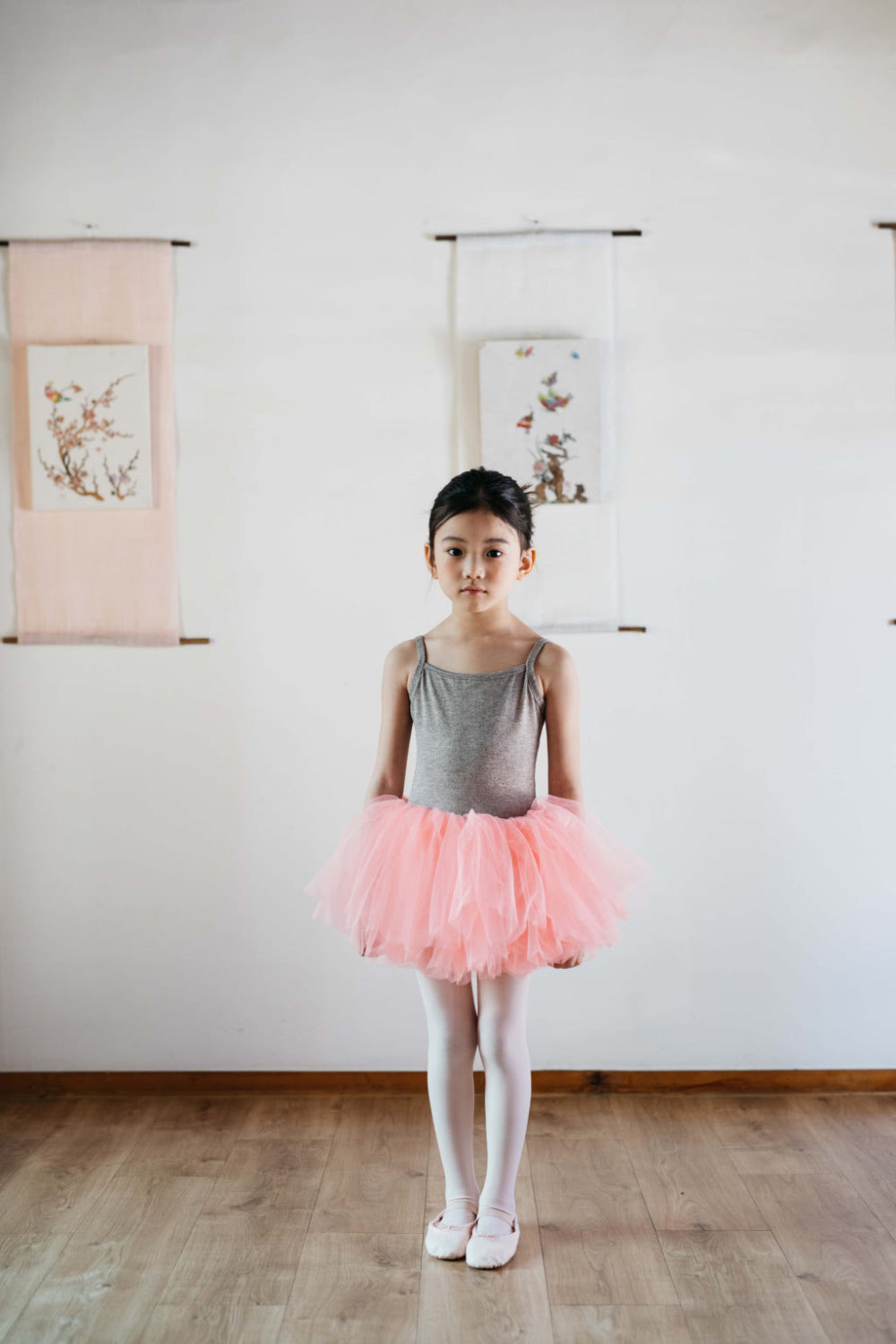 Girls Pink Ballet Onesies