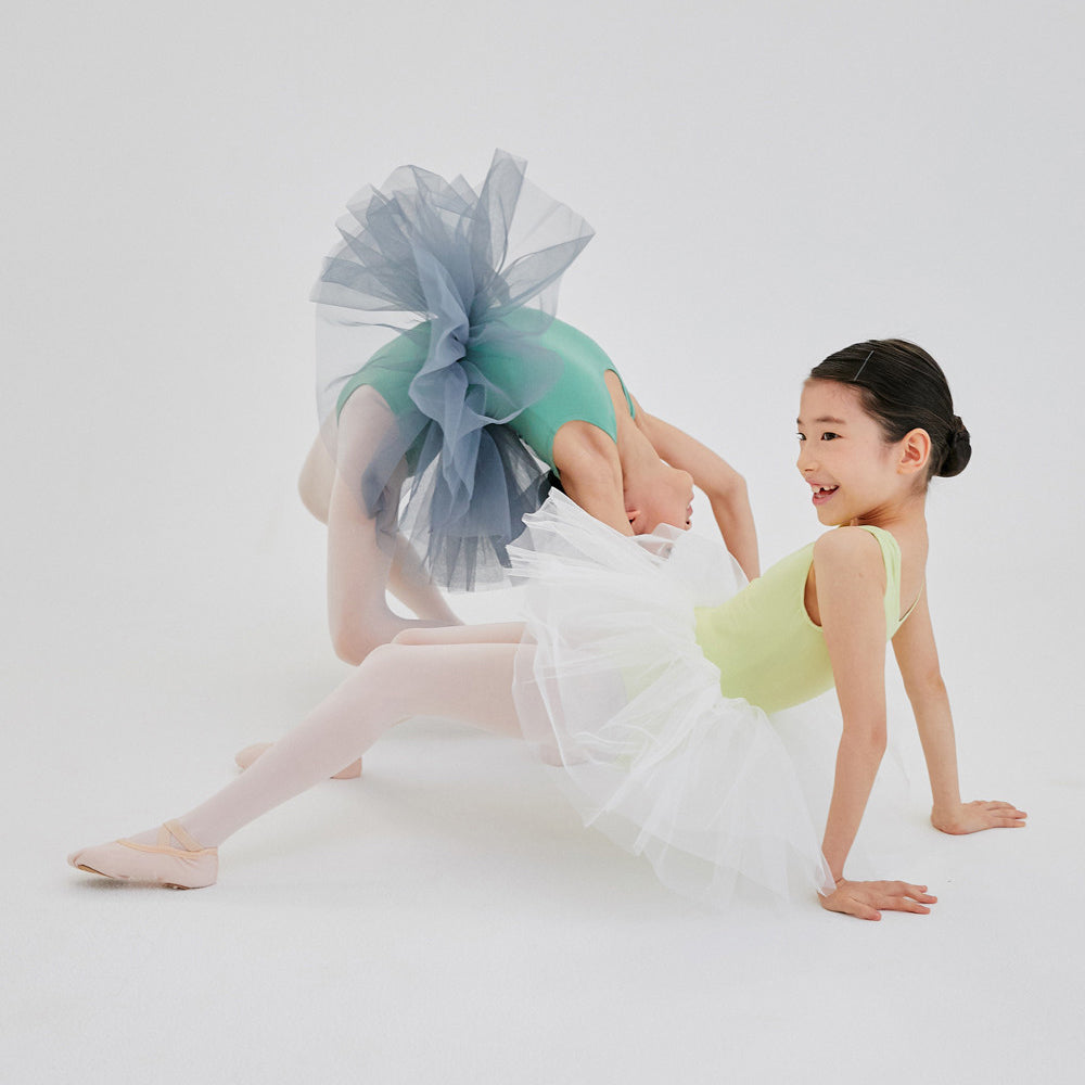 Girls Green Ballet Onesies