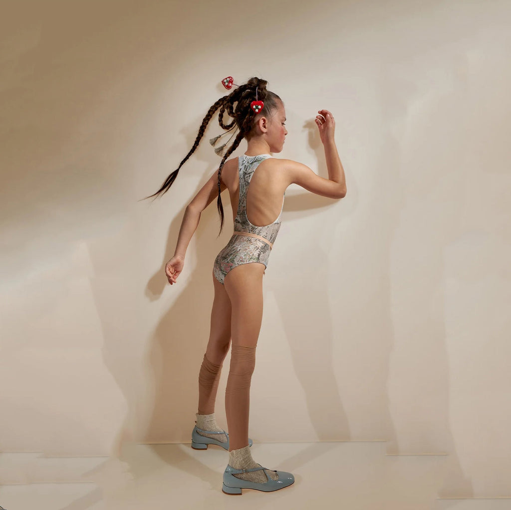 Girls Multicolor Ballet Onesies