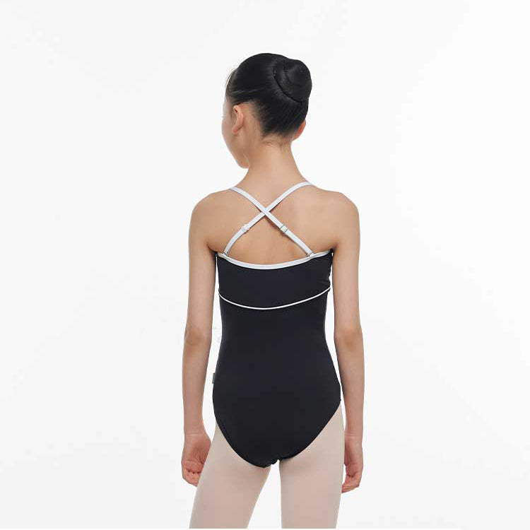 Girls Black Ballet Onesies