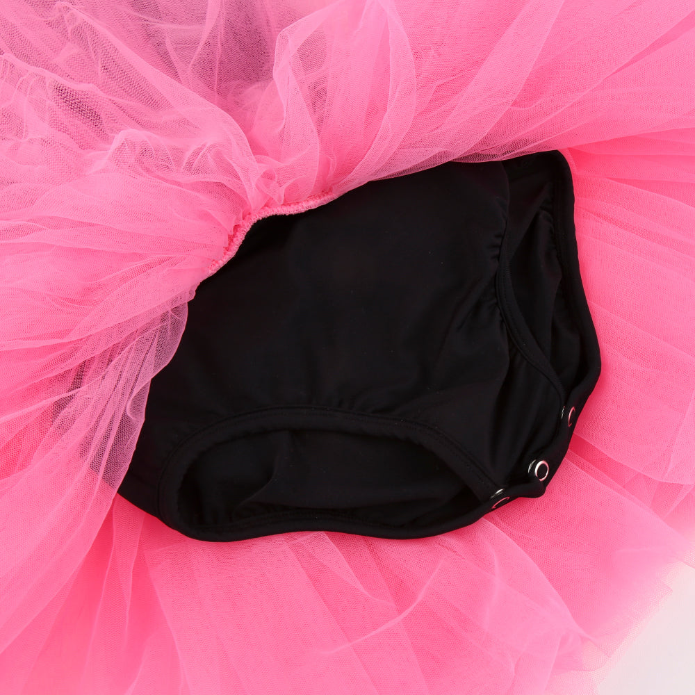 Girls Black Ballet Onesies