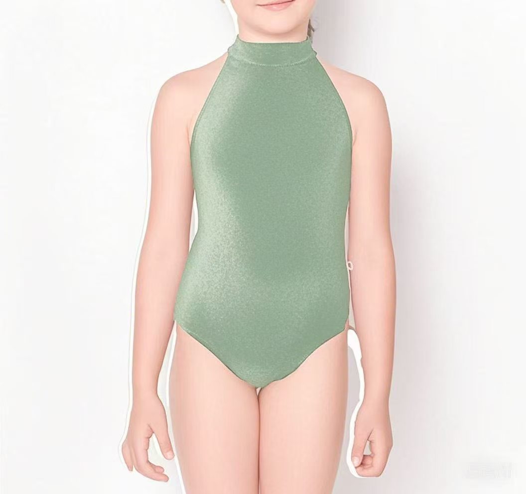Girls Green "Sarah/V-Meadow/V-Meadow" Ballet Onesies