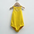 Girls Yellow "Lucy" Ballet Onesies(LUB813/YELLOW)