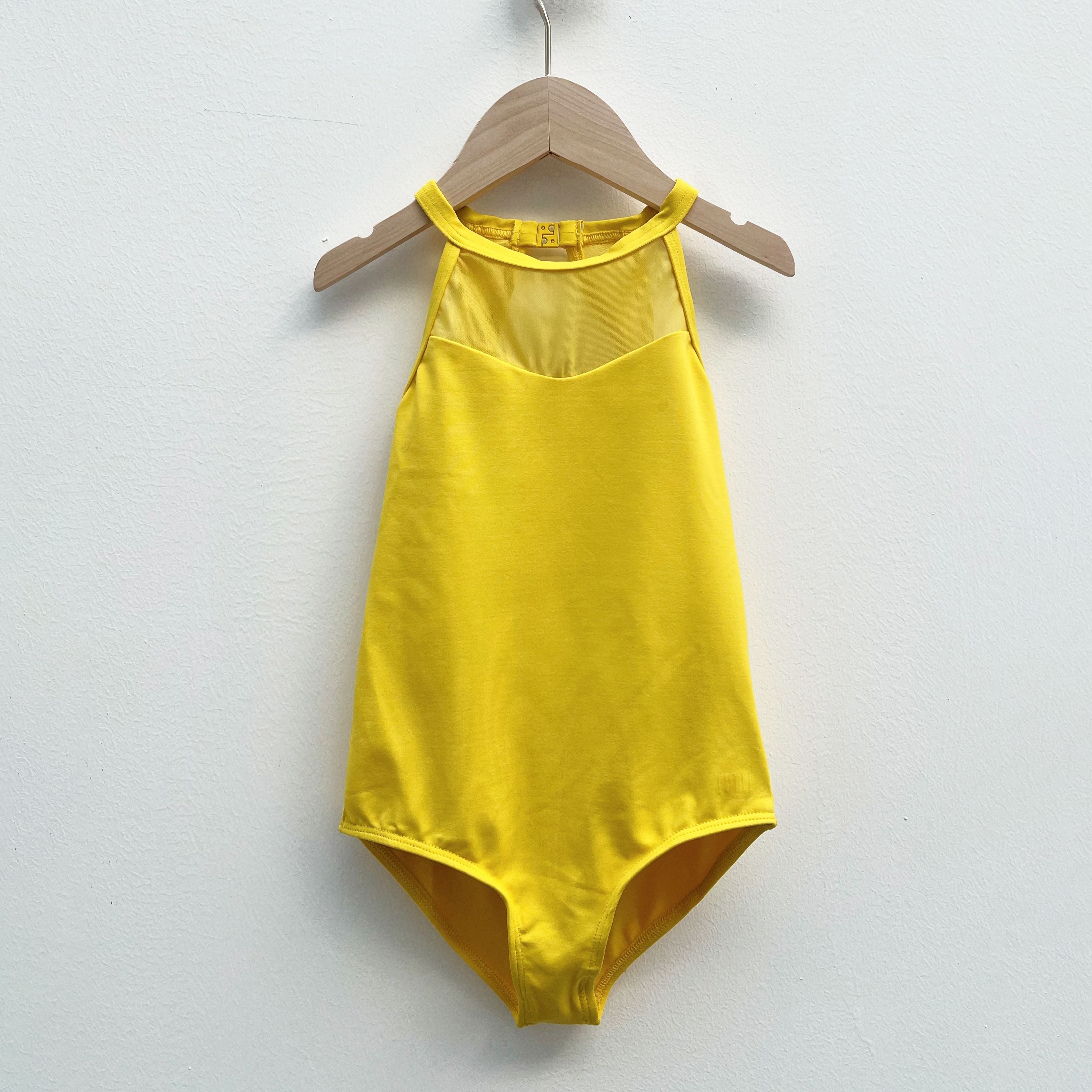 Girls Yellow "Lucy" Ballet Onesies(LUB813/YELLOW)