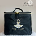 Girls Black"g52/I/Lingxi"Vanity Pouch(L 16 x W 22 x D 14 cm)