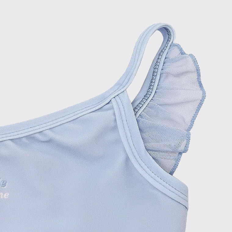 Girls Blue Ballet Onesies