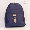 Girls Navy "item108/Navy" Ballet Backpack(W28 x H39.5 x D12 cm)
