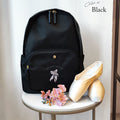 Effie Z-Girls Black"item69/Black"Ballet Backpack(W28 x H40 x D11 cm)