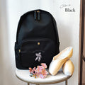 Miao-Girls Black"item69/black"Ballet Backpack(W 28 x H 40 x D 11 cm)