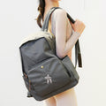 Grace Gu-Girls Gray"item69/gray"Ballet Backpack(W 28 x H 40 x D 11 cm)