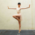 Girls Beige Ballet Dress(maiko miyauchi1/Beige)