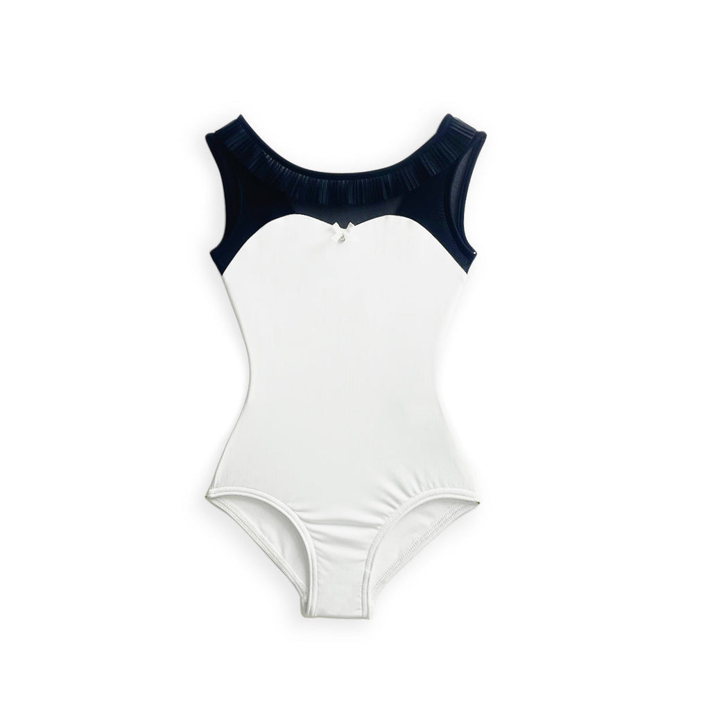 Girls White Ballet Onesies