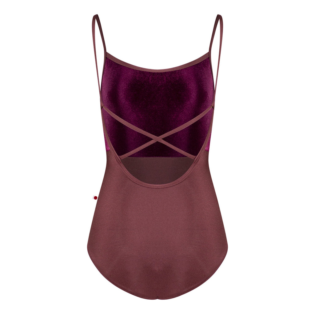 Women Wine Red"Daniela/N-Phoenix/V-Roxy/N-Phoenix"Velvet Ballet Onesies