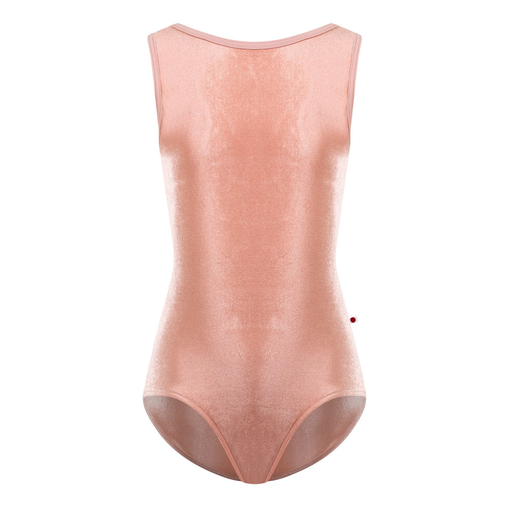 Girls Pink"Sofiane/V-Blush/T-Petal"Velvet Ballet Onesies