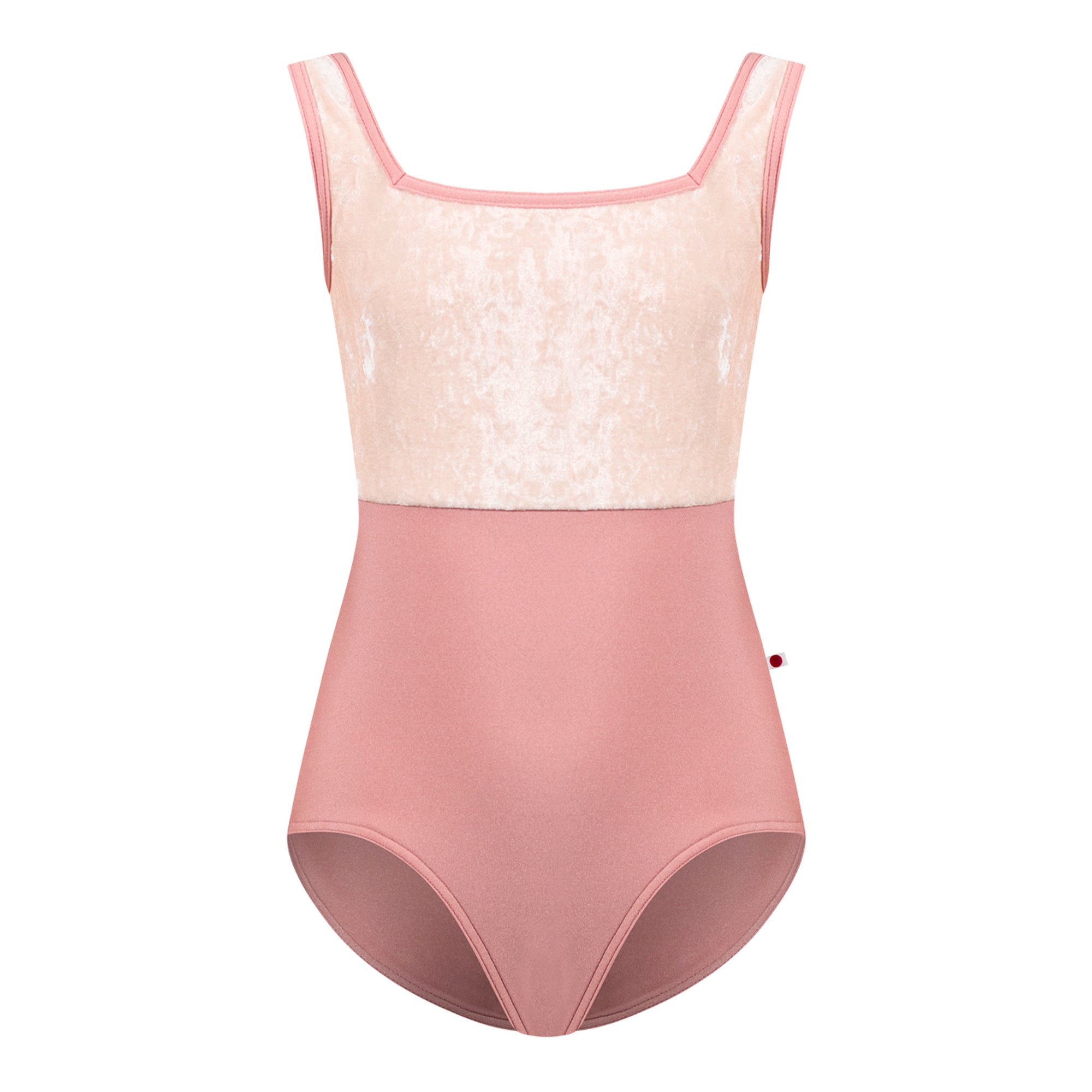 Girls Pink Velvet Ballet Onesies