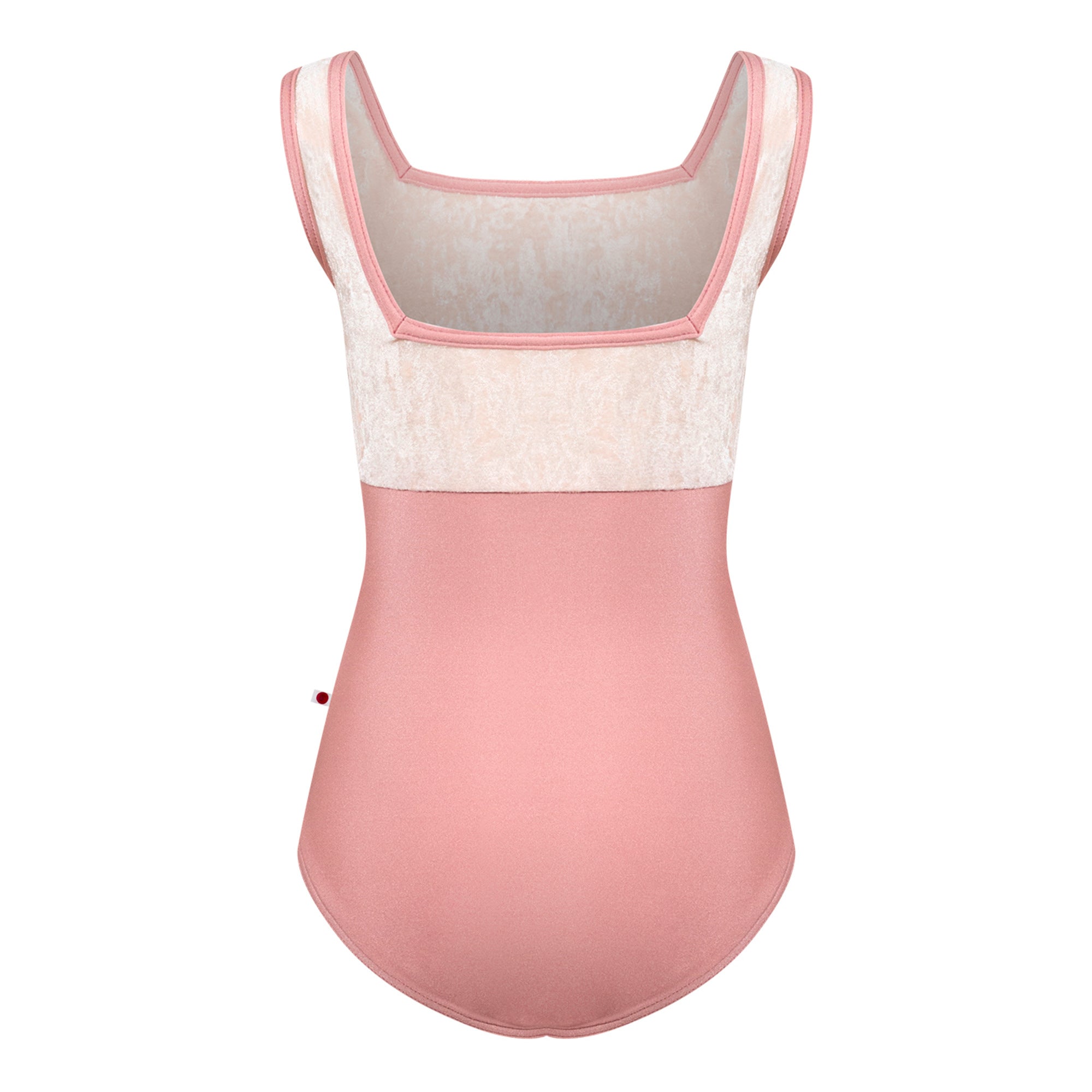 Girls Pink Velvet Ballet Onesies