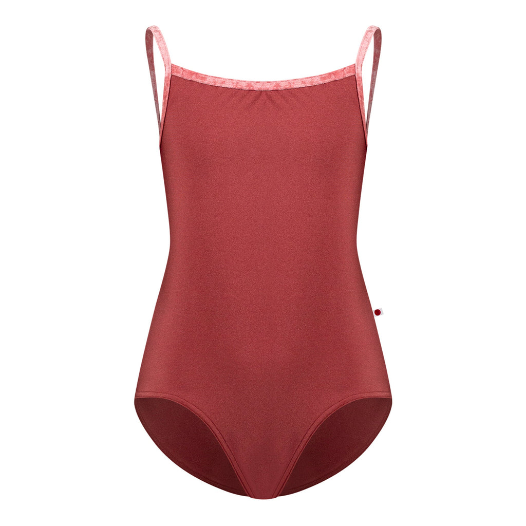 Girls Dark Red Ballet Onesies