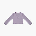 Girls Purple Ballet V-neck T-Shirt