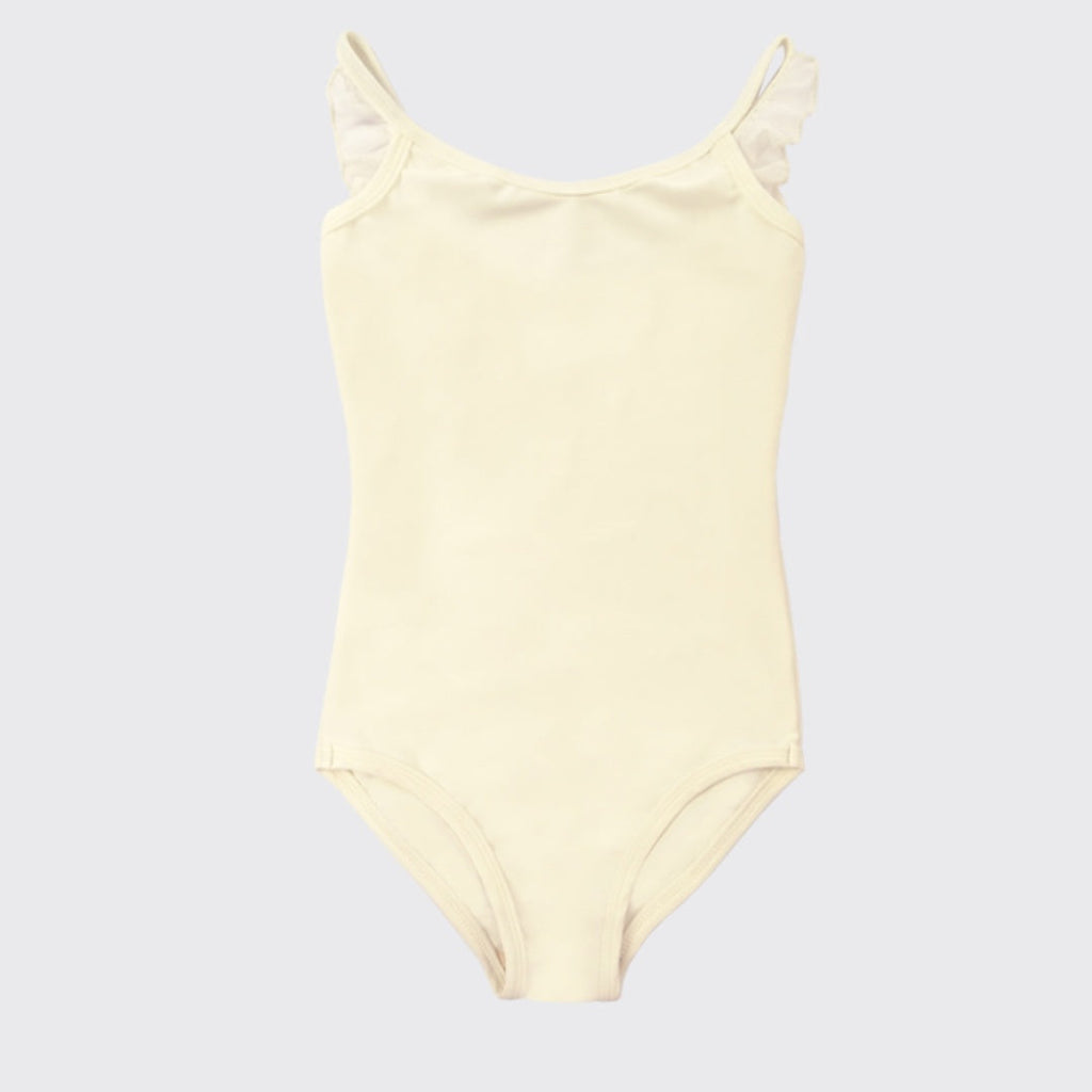 Girls White Ballet Onesies