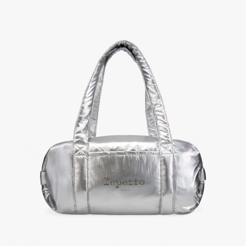 Girls Silver Ballet Bag(M:H18 x W35 x D22 cm)