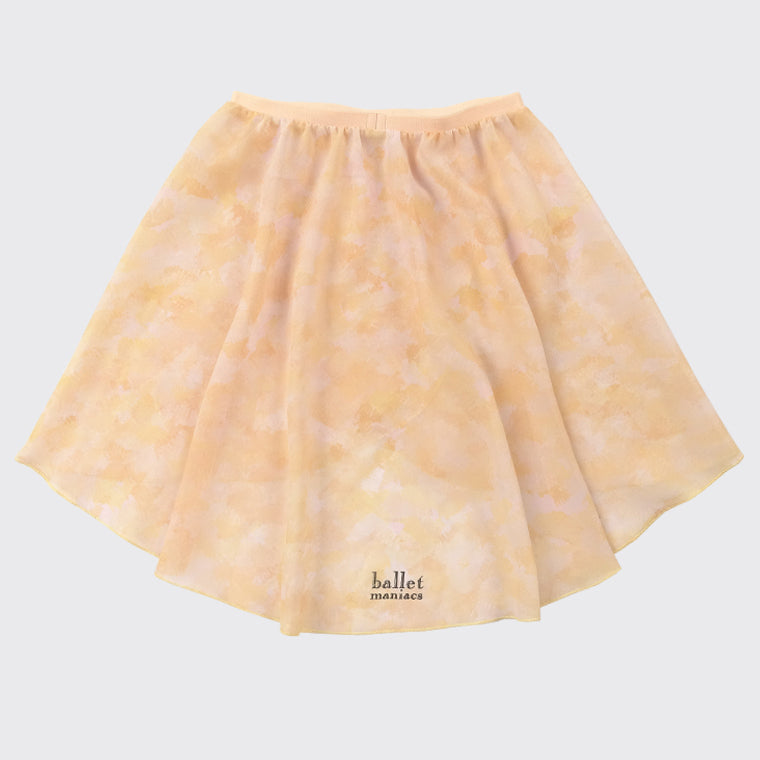 Girls Yellow Ballet Skirt